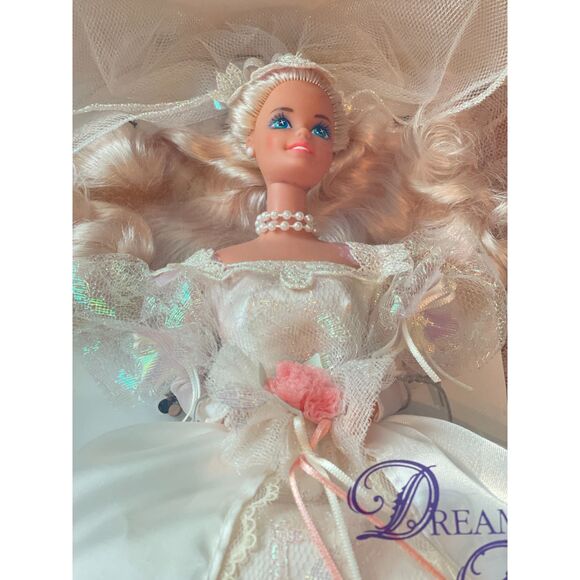 Barbie Dream Bride Barbie Doll Wedding Romance in Satin Lace 1991 Mattel 16233 - Picture 2 of 12